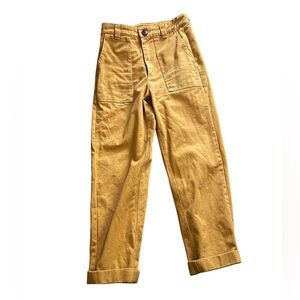 Beaton Linen Utility Pants in Umber size 6